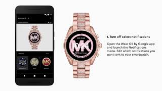 Michael Kors Access Bradshaw 2 Smartwatch  How To Get The Most Out Of Your Smartwatch [upl. by Ewald185]