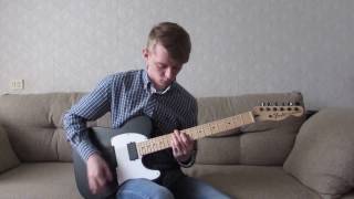 Slipknot  Psychosocial guitar cover Fender Jim Root Telecaster [upl. by Ocsicnarf]