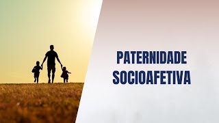 Paternidade socioafetiva [upl. by Ab]