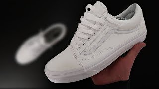 HOW TO LACE VANS OLD SKOOLS BEST WAY [upl. by Anayi255]