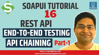 SoapUI Tutorial 16  REST API EndtoEnd Testing in SoapUI  Part 1 [upl. by Maddalena]