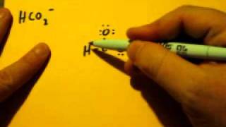 Lewis Dot Structure of HCO2 Formate Ion [upl. by Baron]