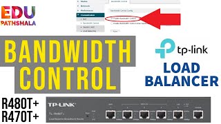 Bandwidth Control TP link Load Balancer R480t Or R470t PART 3 [upl. by Dolf]