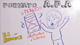 Formato APA ¿Cómo citar [upl. by Aicirpac882]