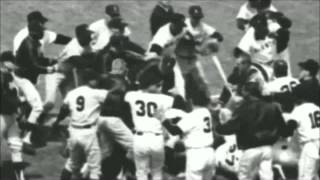 Juan Marichal hits Johnny Roseboro with a bat [upl. by Welford]