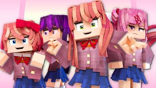 quotDoki Doki Foreverquot  DDLC Minecraft Animation Music Video Song by OR3Omusic [upl. by Leshia]