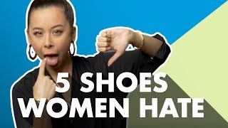 5 Mens Shoe Styles Women Hate [upl. by Oijimer]