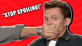 tom holland spoiling marvel movies for 13 minutes straight [upl. by Eidoc]