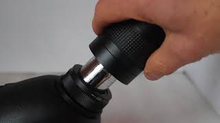 How to change spotting scope eyepieces with a compression ring [upl. by Cirri]