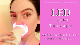 LED Light Therapy Your Secret To AntiAging  All Your Questions Answered  DEMO [upl. by Ecneralc]