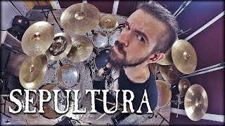 SEPULTURA  TERRITORY  DRUM COVER  PEDRO TINELLO [upl. by Sisely]