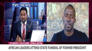 Zenzele Ndebele speaks on state funeral for Mugabe [upl. by Xila]