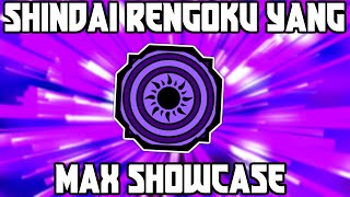 MAX Shindai Rengoku Yang FULL SHOWCASE  Shindai Rengoku Showcase  Shindo Life [upl. by Kacerek622]