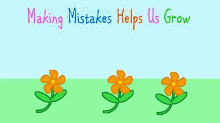 Making Mistakes Helps Us Grow Inspired by ONE FAB TEACHER [upl. by Muncey397]