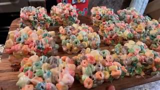 How to make Fruit loop Cereal bars [upl. by Alit]