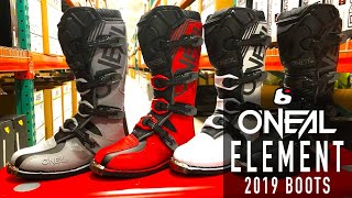 ONeal 2019 Element Boot  BTO Sports Warehouse Review [upl. by Ydieh]