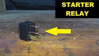 How To Test and Replace A Starter Relay [upl. by Camilo324]