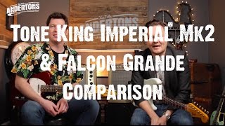 Guitar Paradiso  Tone King Imperial Mk2 amp Falcon Grande Comparison [upl. by Ianahs]