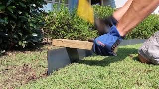 How to Install EdgeRight Metal Edging [upl. by Toback]