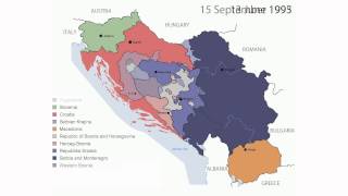 Timeline of the Breakup of Yugoslavia [upl. by Anaujat294]