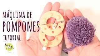 TIPS Cómo usar la máquina para hacer pompones [upl. by Aicnetroh]