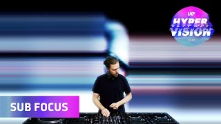 Sub Focus DJ Set  visuals by Rebel Overlay UKF On Air Hyper Vision [upl. by Kliman]