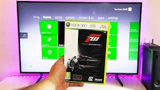 Xbox 360 Forza Motorsport 3 on a 4K TV  POV Gameplay [upl. by Kinsley]