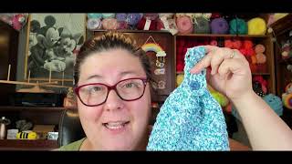 Hand towel Crochet tutorial [upl. by Neelyam41]