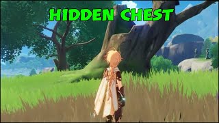 wolvendom Genshin impact secret Chest puzzle  Hidden [upl. by Faunie]