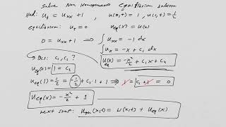 PDE problems with sources nonhomogeneous solution methods [upl. by Eldridge]