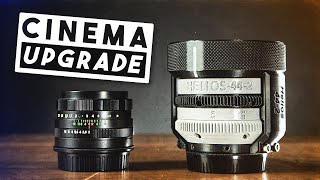 CONVERT Your Vintage Lens into a Cinema Lens [upl. by Aivatahs971]