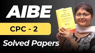 AIBE 19 CPC Most Important Questions  Part 2 [upl. by Shanta]