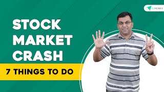 What to do when Stock Market Crash  7 ways to prepare  Learn With ETMONEY [upl. by Ynhoj256]