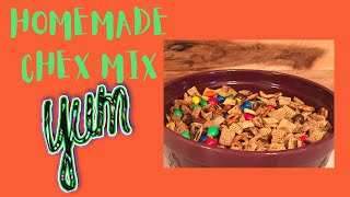 HOMEMADE CHEX MIX [upl. by Zolly]