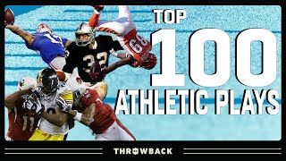 Top 100 Most INSANE Athletic Plays in NFL History [upl. by Atteuqaj211]