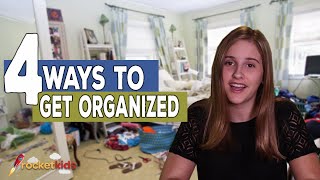 4 Ways To Get Organized [upl. by Arayt]