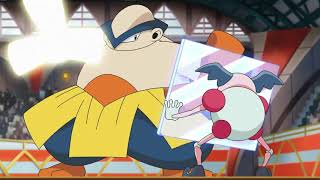 Ultra Instinct Mr Mime vs Hariyama Pokemon 2019 Episode 7 English Sub [upl. by Inohs]