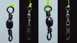 Fishing KnotHow To Tie A Swivel4 Swivel Knots [upl. by Encratis]