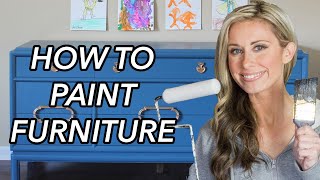 How to Paint Furniture A Beginners Guide [upl. by Anthony]