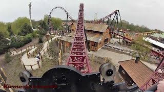 Gold Rush Onride Video Attractiepark Slagharen NEU 2017 [upl. by Neemsaj]