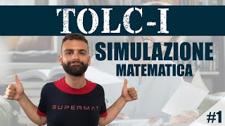 SIMULAZIONE TOLCI Ingegneria Esercizi Matematica Svolti e Commentati 01 [upl. by Voltz]