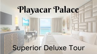 Playacar Palace  Superior Deluxe Partial Ocean View [upl. by Condon484]