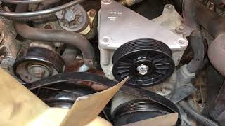 How to bypass an ac compressor  install Dorman by pass pulley kit 43L 22L [upl. by Wenger601]