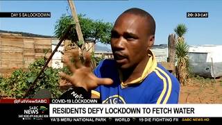 SA Lockdown Day 5  GraaffReinet residents defy lockdown regulations [upl. by Divd]