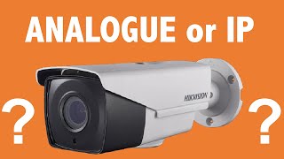 What is the difference between Analogue CCTV vs IP CCTV [upl. by Wyon]