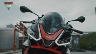 2022 Aprilia Tuono V4 Factory Details and Riding [upl. by Gombach]