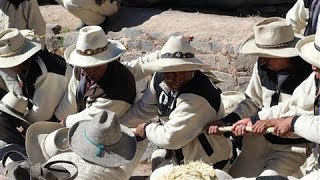 Ancient Tradition Keeps Inca BridgeBuilding Alive [upl. by Lorianne440]