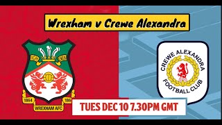 Wrexham AFC v Crewe Alexandra [upl. by Akimot]