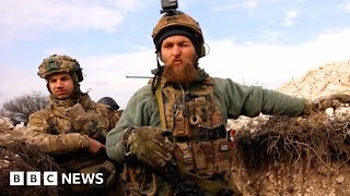 Ukraine frontline fighting the Battle for Bakhmut  BBC News [upl. by Materse]