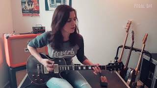 Laura Cox  Hard Blues Shot Playthrough with Anasounds Savage [upl. by Nrubliw]